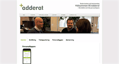 Desktop Screenshot of adderat.se
